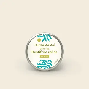 Dentifrice solide menthe Pachamamai - Crystal